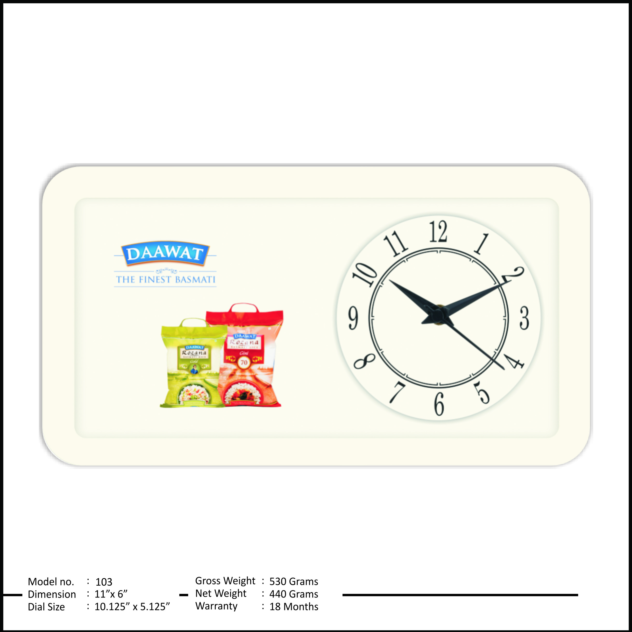 Promotional Table Clocks