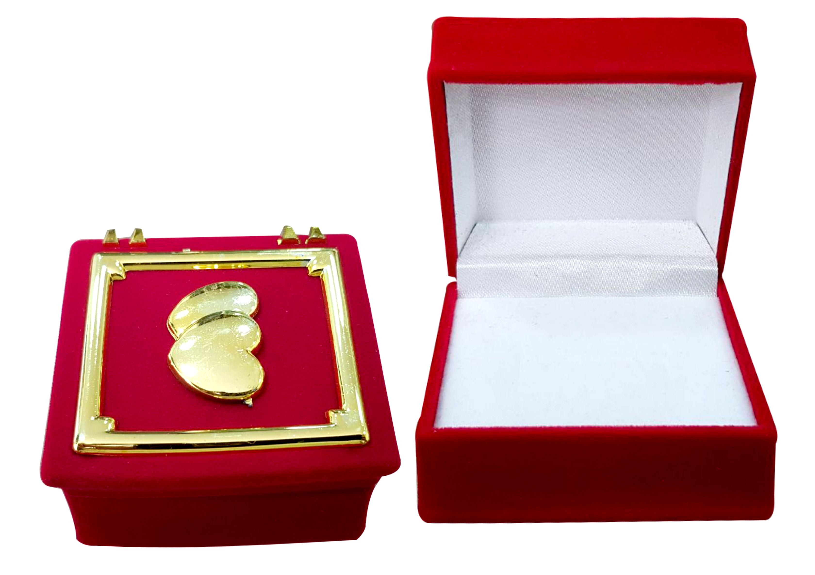 Heart Square Ring Box