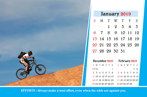 Motivational Desk Calendar 2021