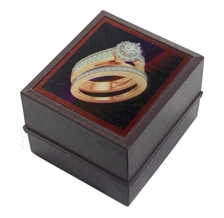Amber Ring Box